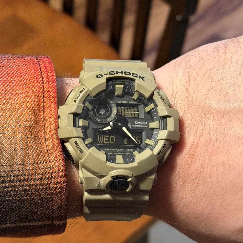 Post 1 - Casio G-Shock GA700-UC