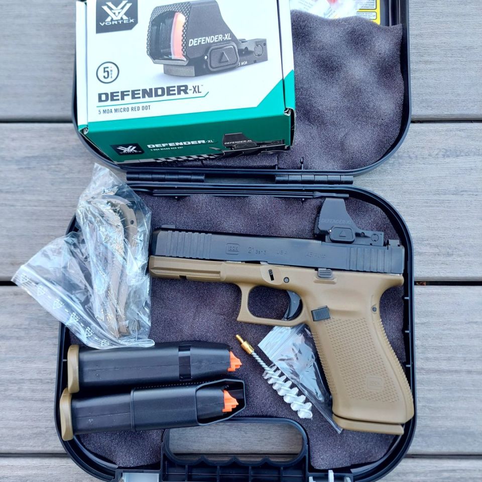 Post 2 - Glock 21 Gen 5 w Vortex Optic