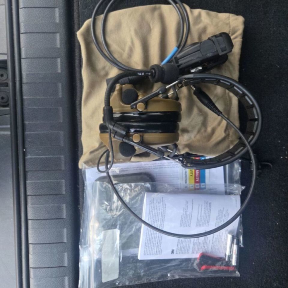 Post 3 - brand new cayote peltor