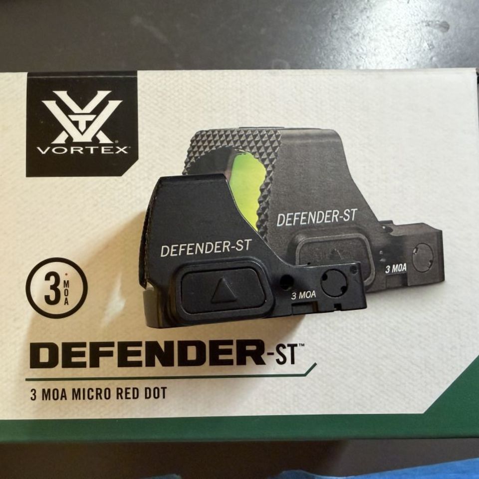 Post 1 - 3MOA VortexDefender ST red dot