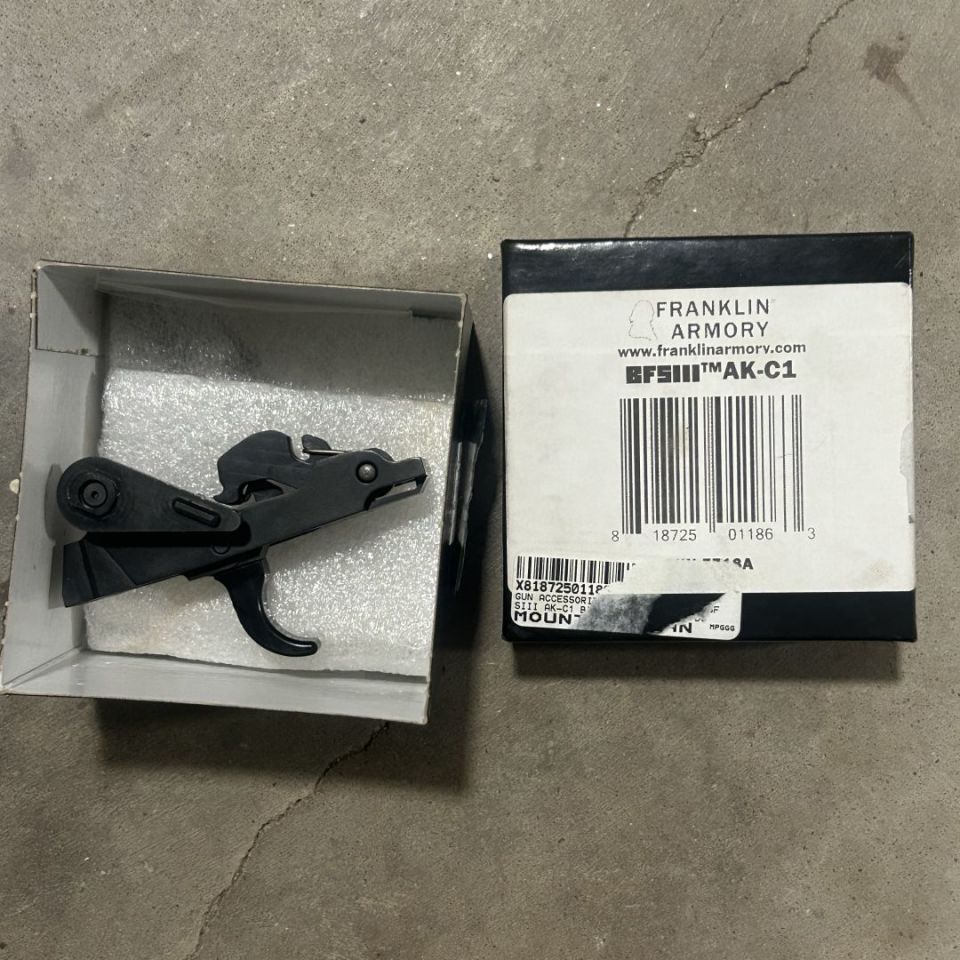 Post 1 - Franklin armory AK-C1 