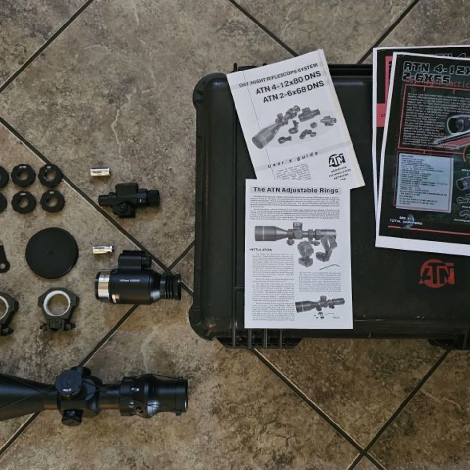 Post 3 - ATN Day/NV 4-12x80 Scope kit