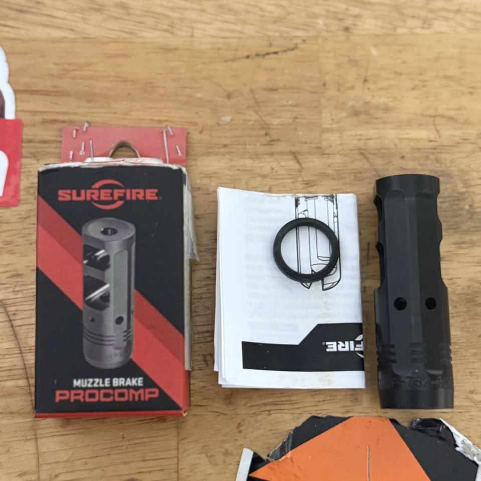 Post 4 - Surefire procomp muzzle brake 