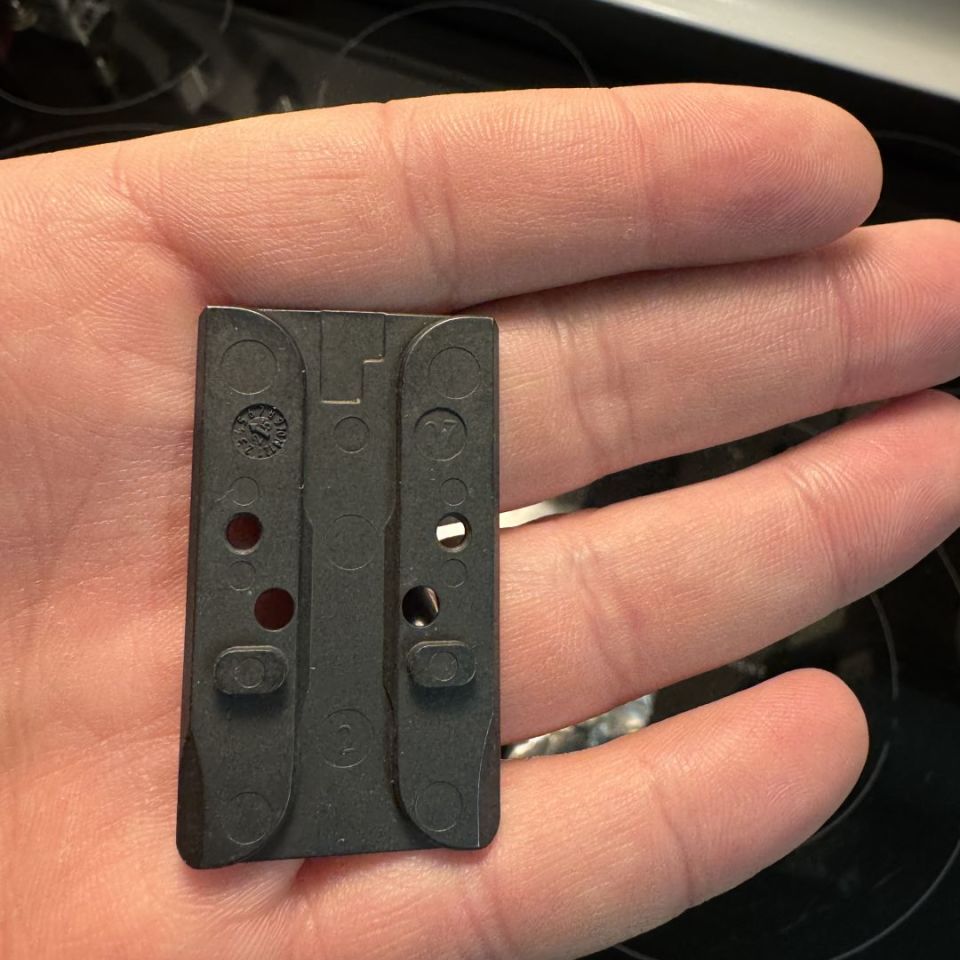 Post 2 - Walther pdp plate