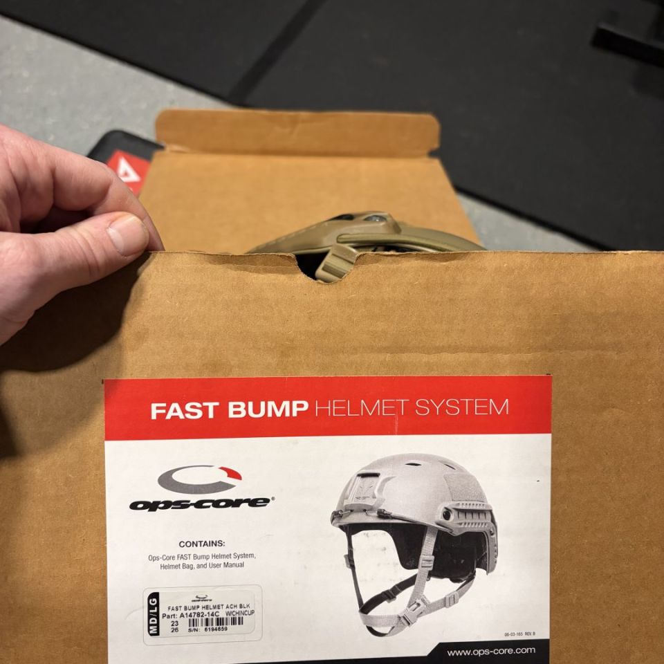 Post 2 - Opscore Fast bump helmet