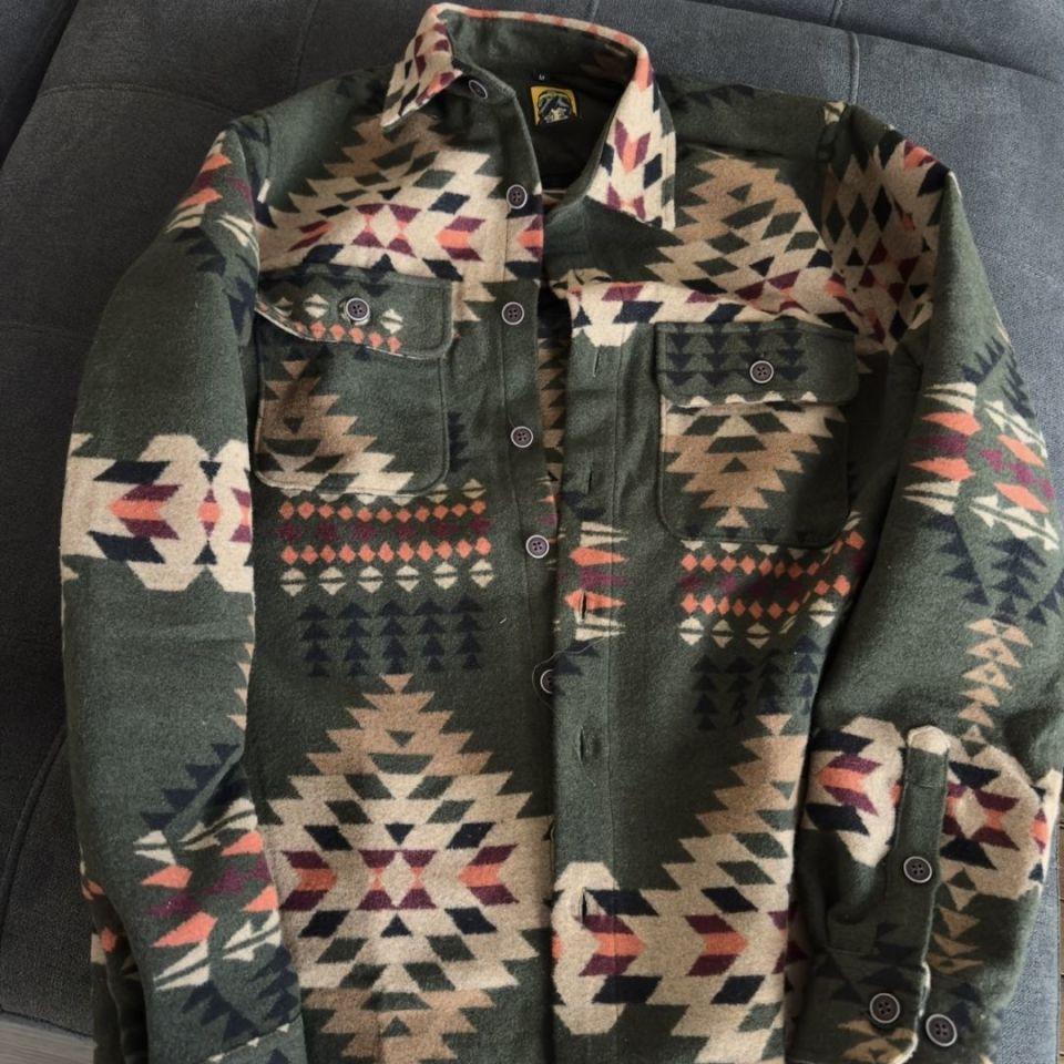 Post 2 - TRADE Wrmfzy flannel Green/Tan