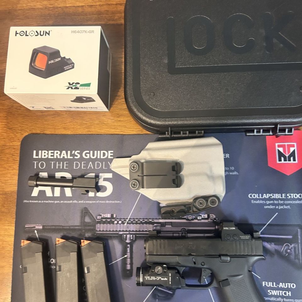 Post 5 - Glock 43x w/extras