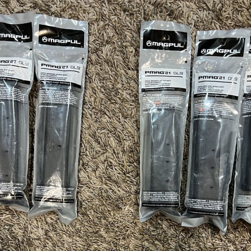 Post 3 - Magpul Glock 27 & 21 round mag