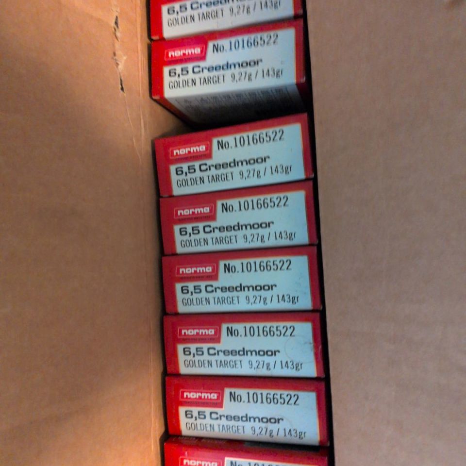 Post 3 - Norma Golden Target 6.5 143gr