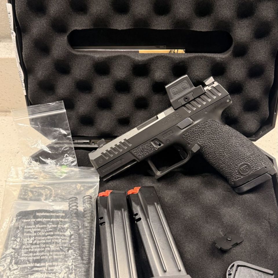 Post 3 - CZ P10C ported w/holster!