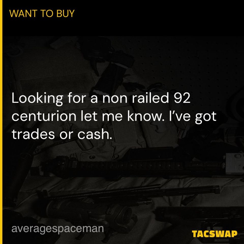 Post 4 - NON RAILED BERETTA 92centurion