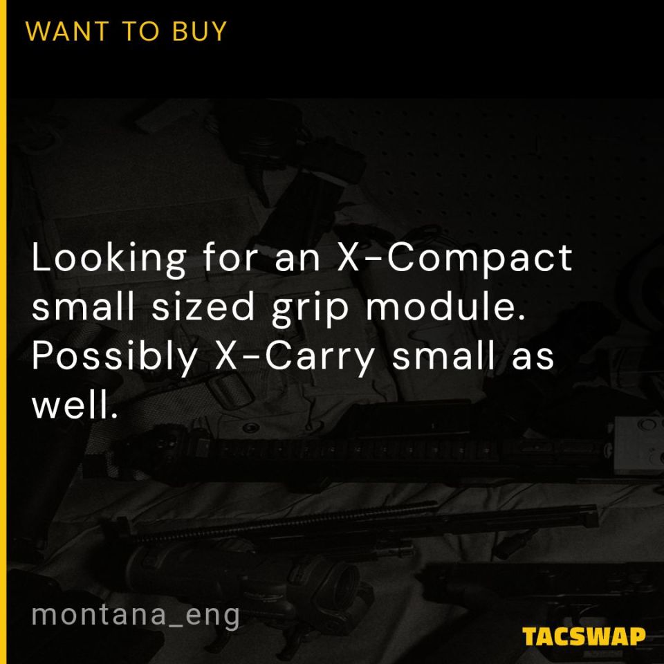 Post 1 - WTB - P320 XCompact SMALL Grip