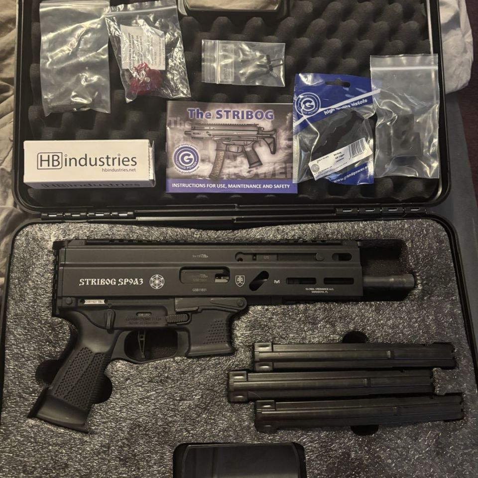 Post 1 - Grand Power Stribog SP9A3 9mm