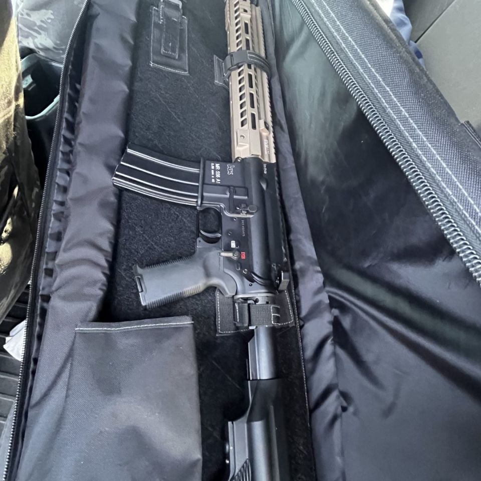 Post 1 - MR555A1 with geissele rail