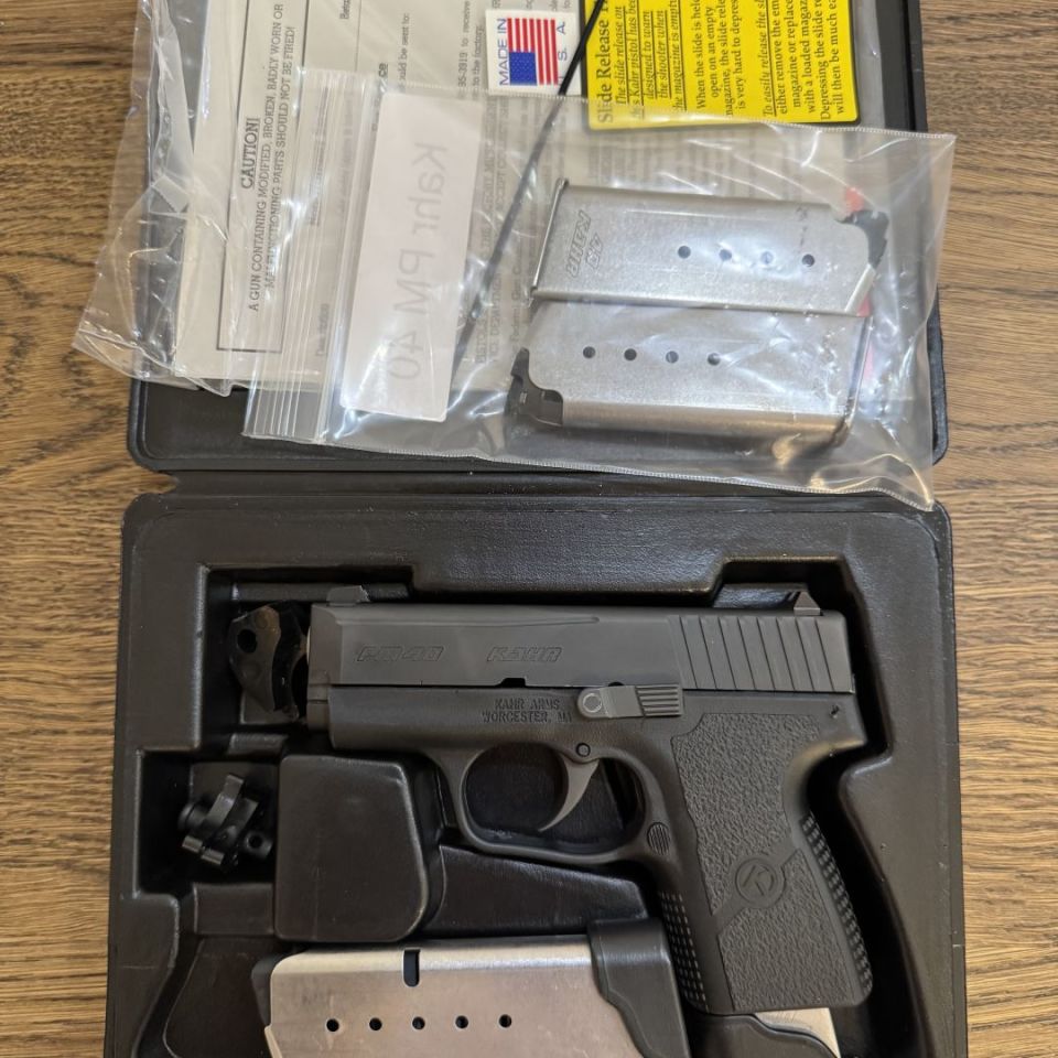 Post 4 - Kahr PM 40 