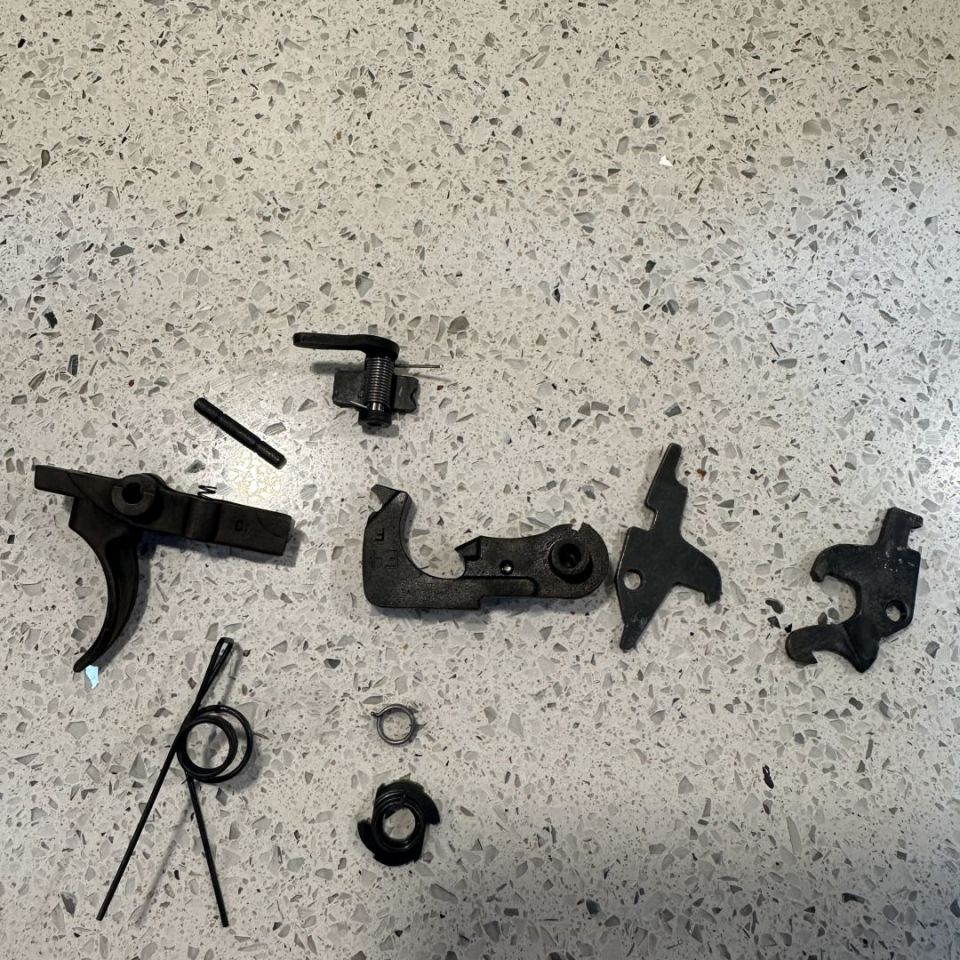 Post 1 - Original m-16 3rd burst trigger group