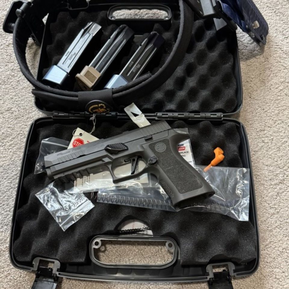 Post 1 - Sig Legion P320 X5 w/ extra