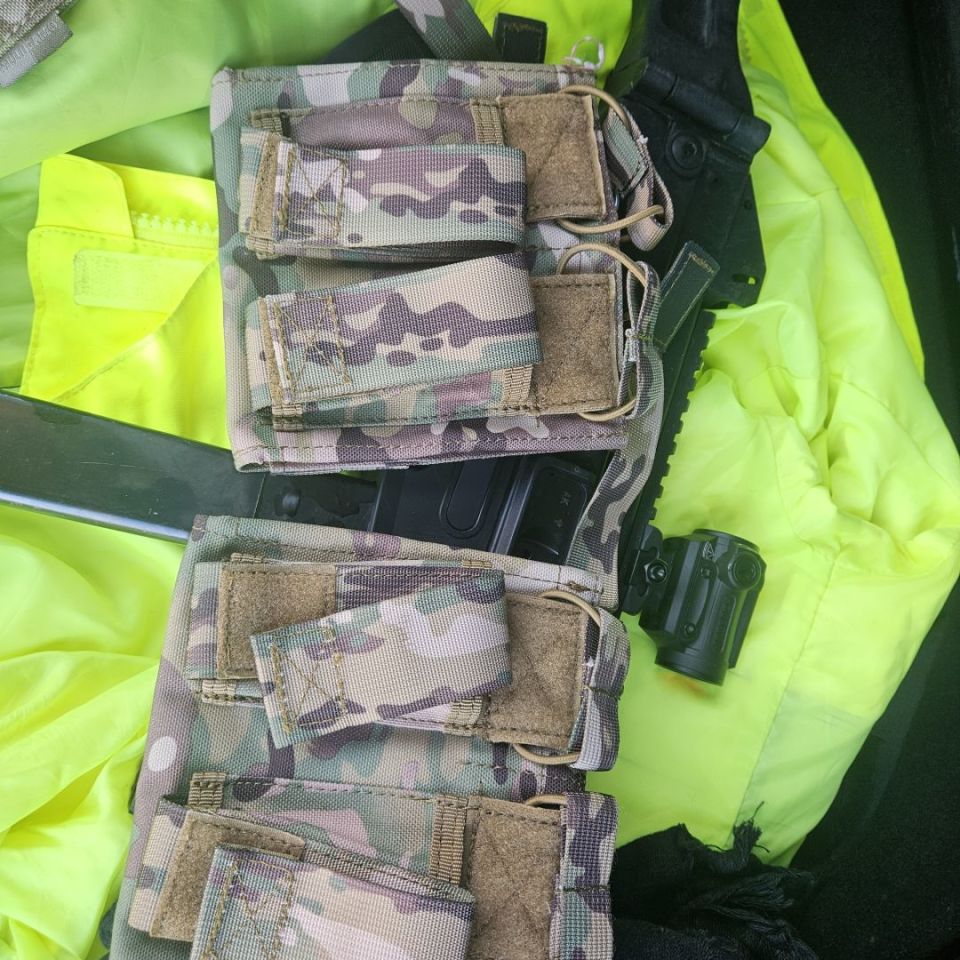 Post 4 - Multicam rifle/pistol pouches