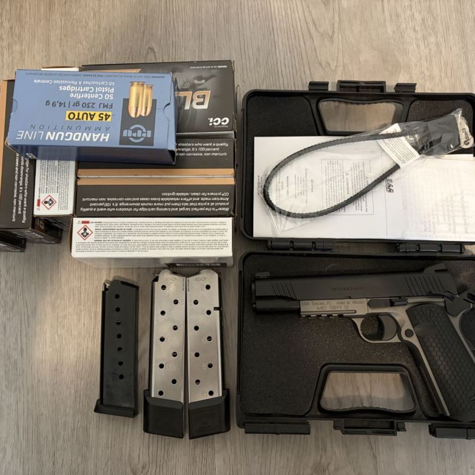 Post 1 - Girsan M1911S plus Ammo/Mags