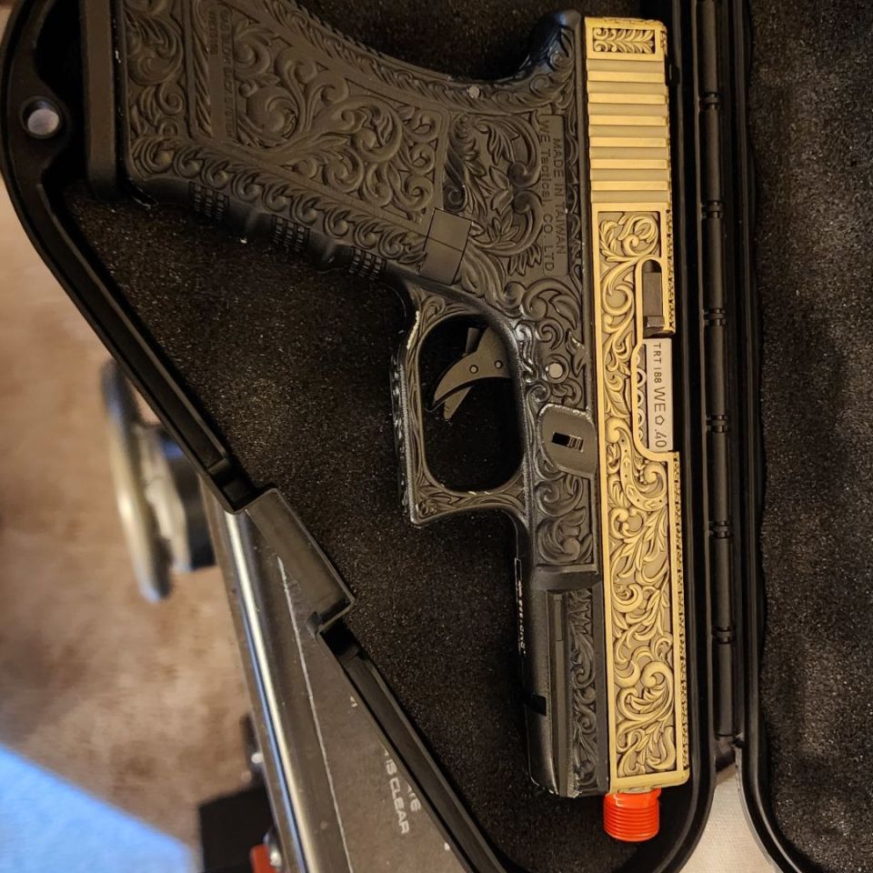 Post 3 - Series 1 engraved GBB airsoft 