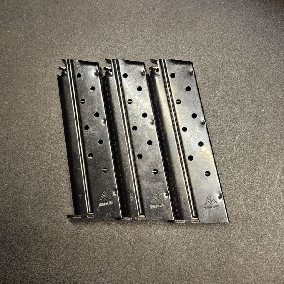 Post 2 - Mecgar 1911 9mm Magazines (x3)