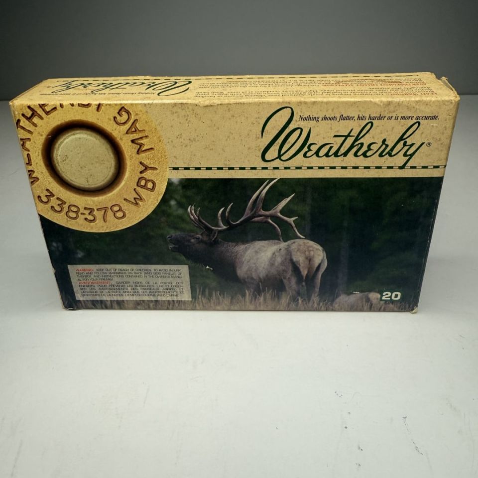 Post 5 - .338-378 Weatherby Mag. Brass