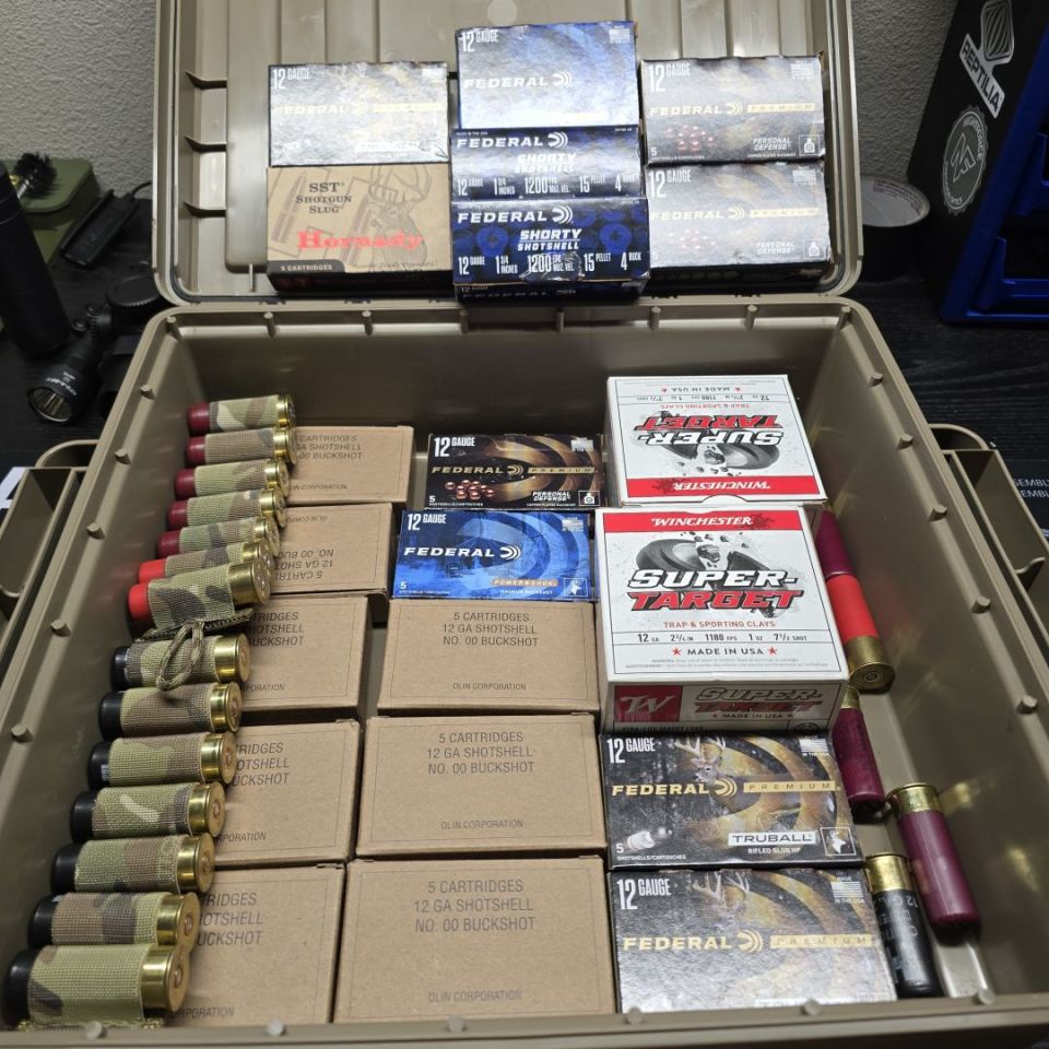 Post 1 - 12 Gauge ammo.