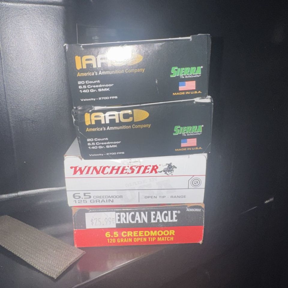 Post 2 - Misc 6.5 creedmor ammo