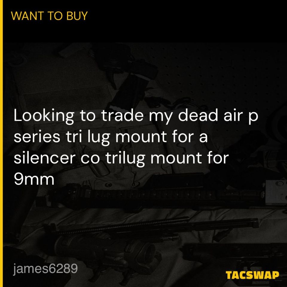 Post 1 - SiCo trilug mount