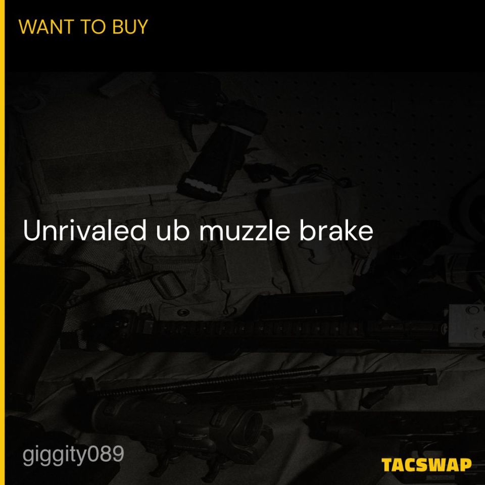 Post 3 - Unrivaled ub brake 1/2-28