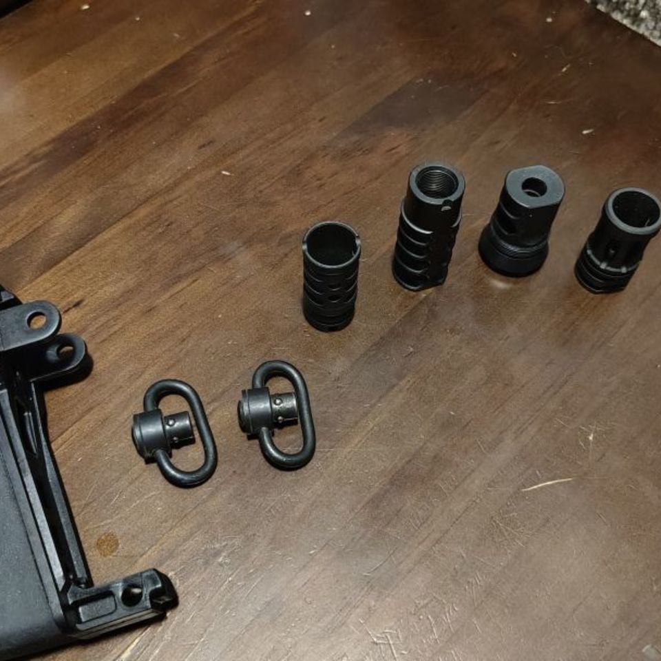 Post 2 - Buttpad, QDs, Muzzle devices for AR15 and AK