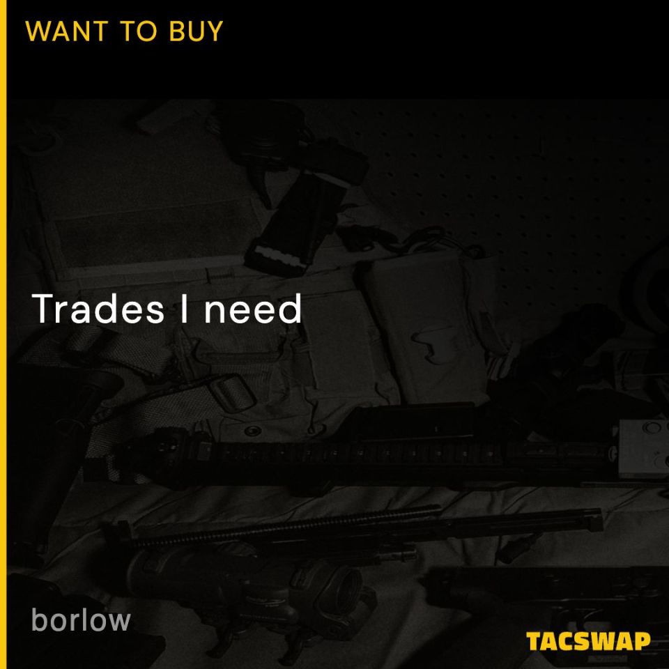 Post 3 - Trades I need