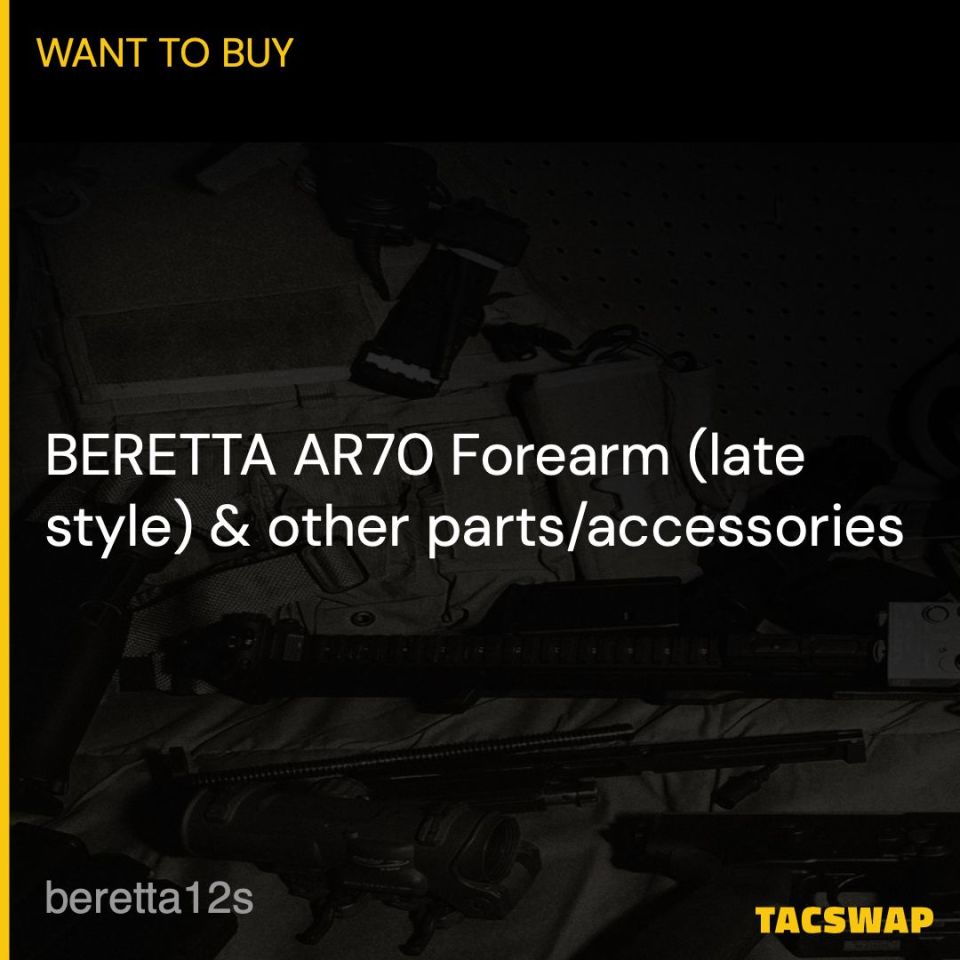Post 1 - BERETTA AR70 