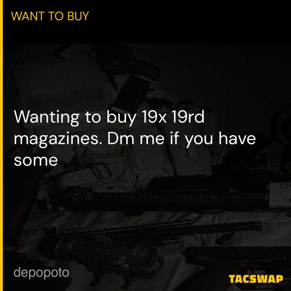 Post 1 - Wtb glock 19x 19 rd mags