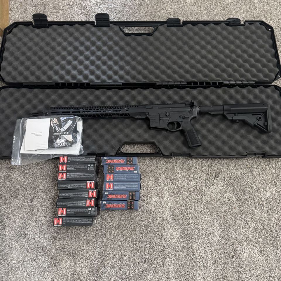 Post 2 - New Faxon 338 Arc Ar-15