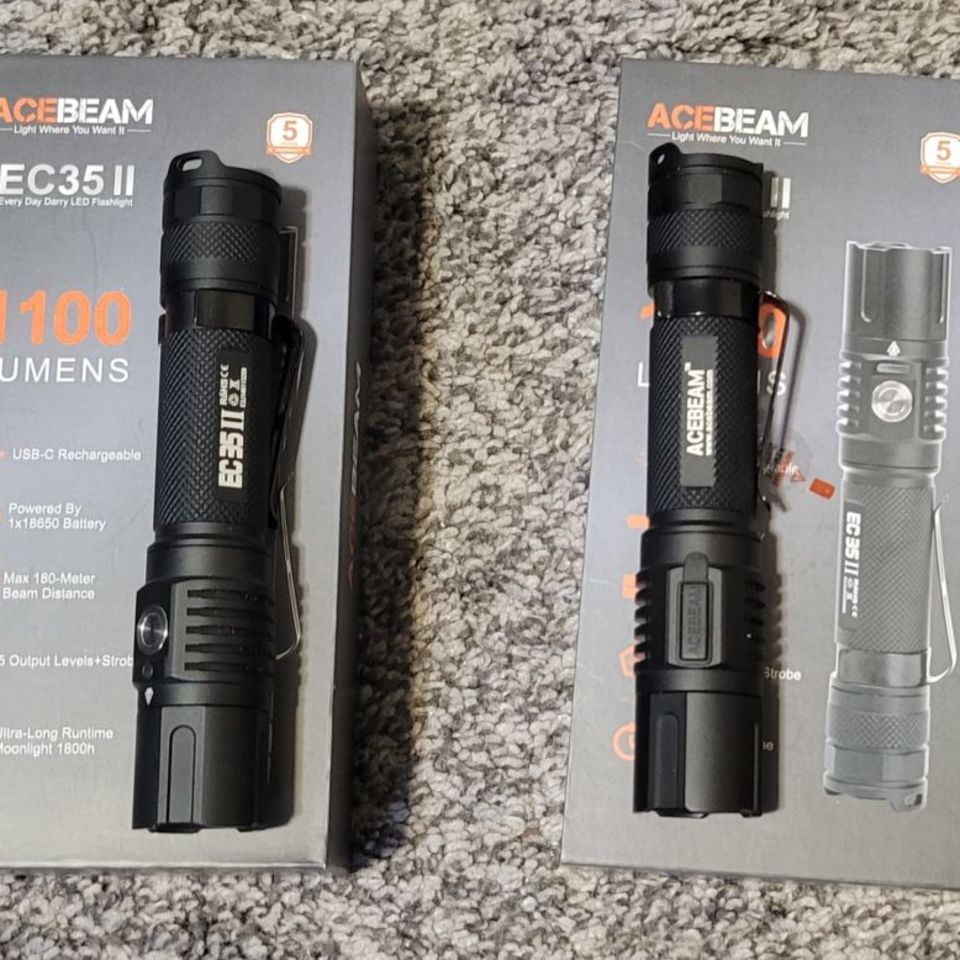 Post 3 - Acebeam EC35 Gen 2 Flashlights