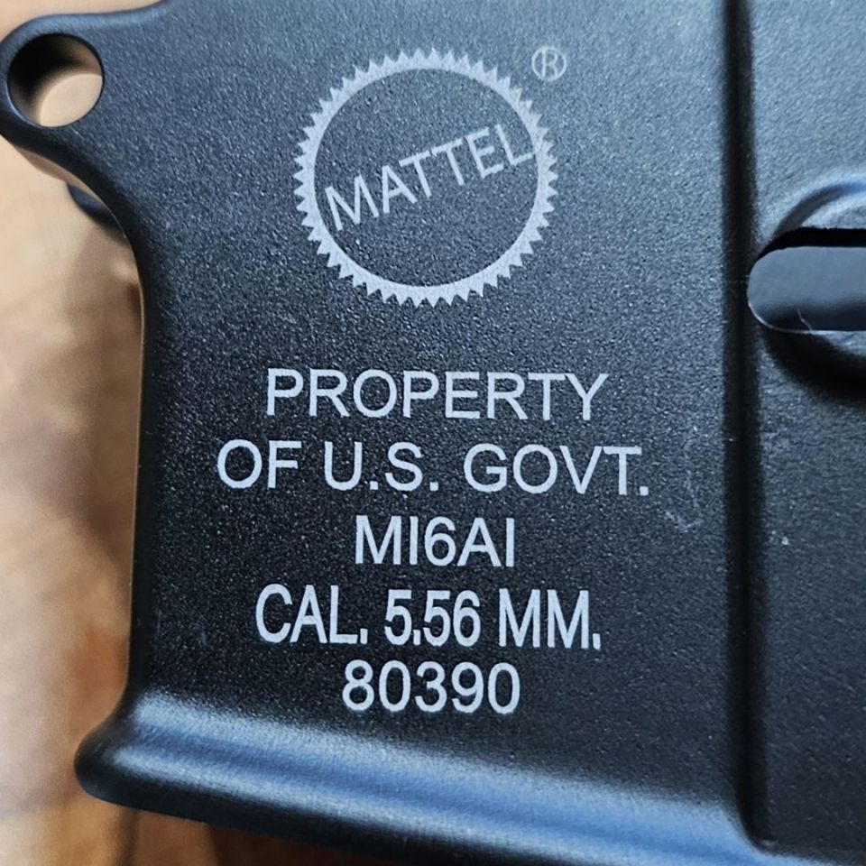 Post 2 - Mattel 80% Lower Receiver 