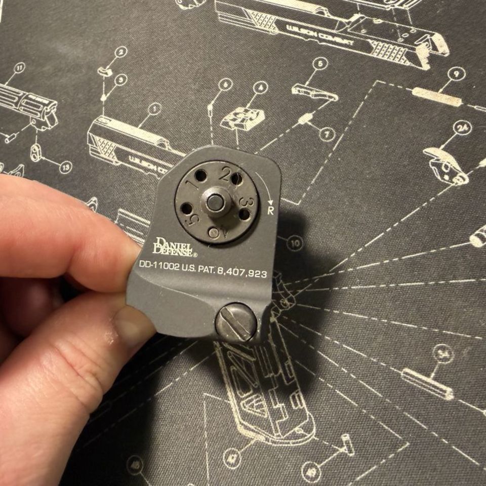 Post 3 - DD Fixed Rear Sight