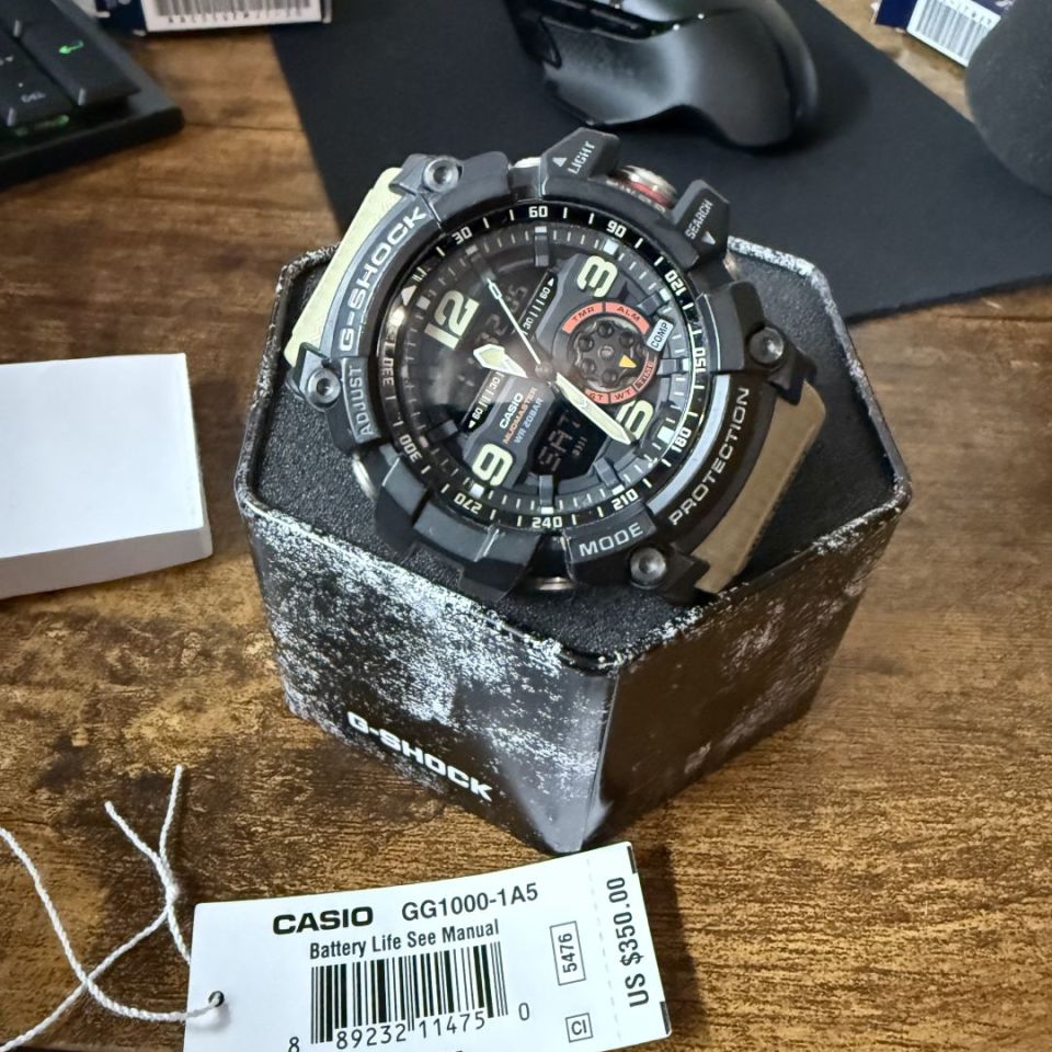 Post 1 - Casio Gshock 
