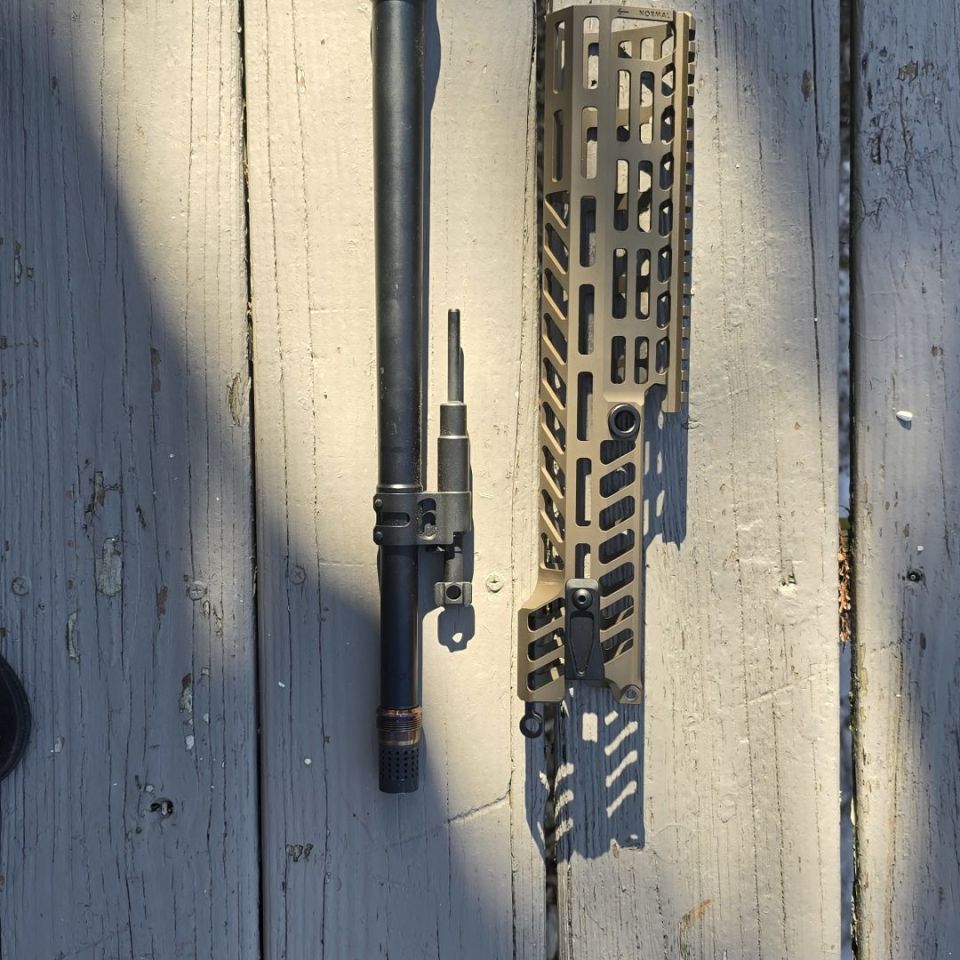 Post 4 - Sig mcx spear barrel + rail