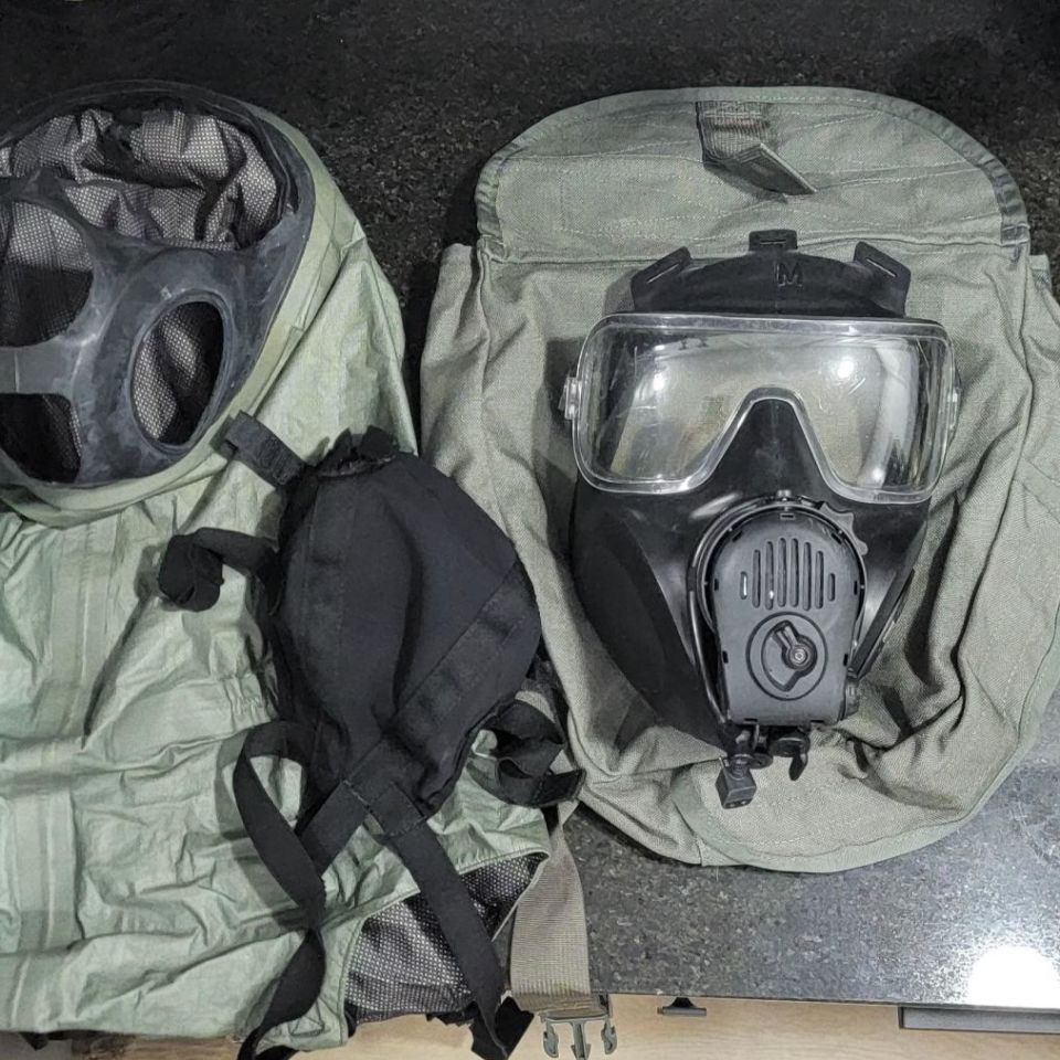 Post 2 - M53 Gas mask 