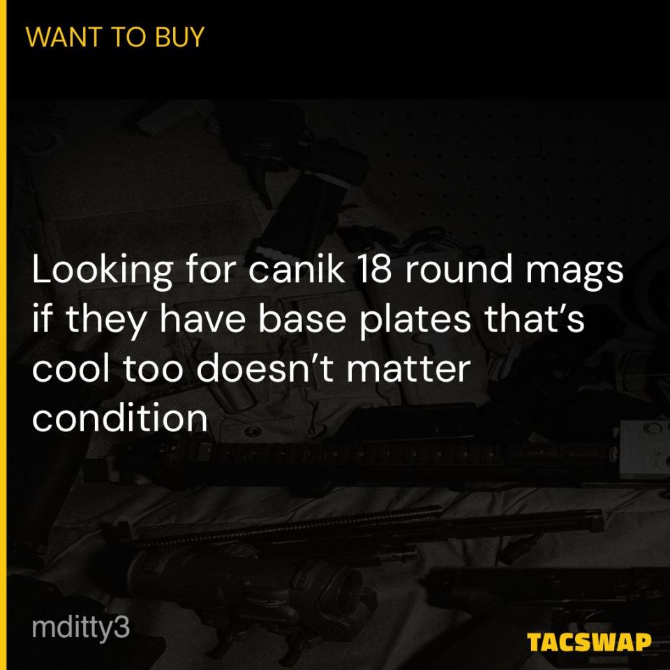 Post 2 - Canik 18 round mags 