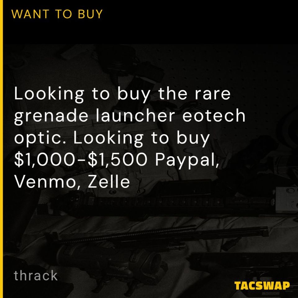 Post 1 - WTB Eotech M40GL SU231D/PEQ