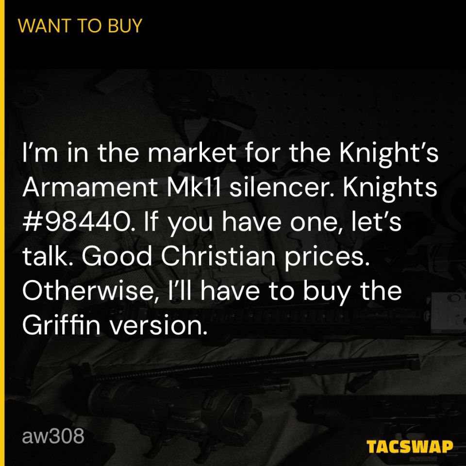 Post 2 - KAC MK11 silencer #98440