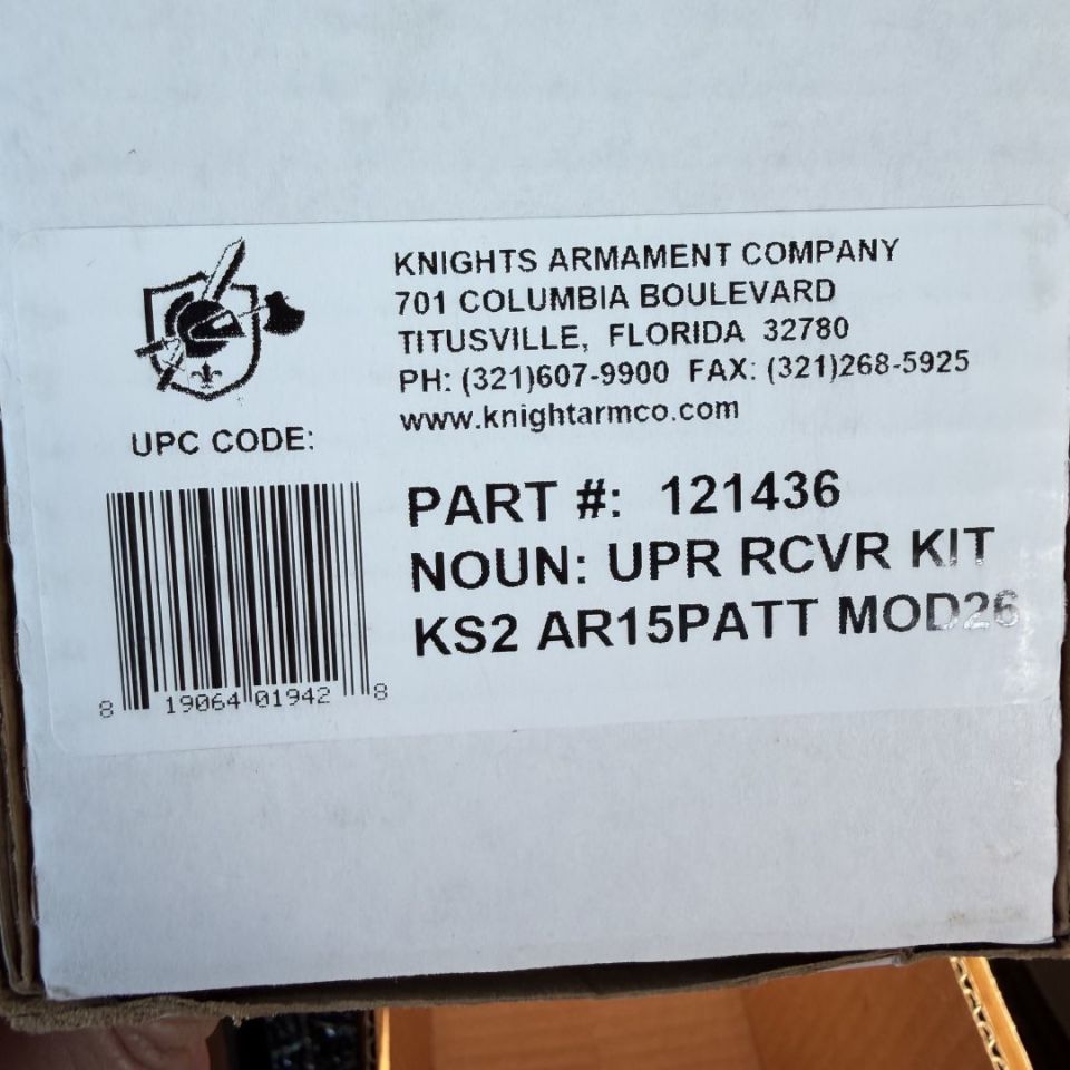 Post 2 - Knights KAC KS-2 Upper