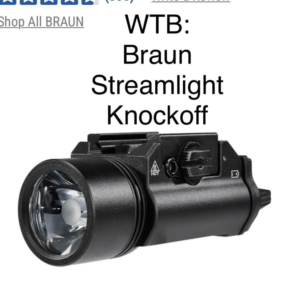Post 5 - WTB: Braun Pistol Light 