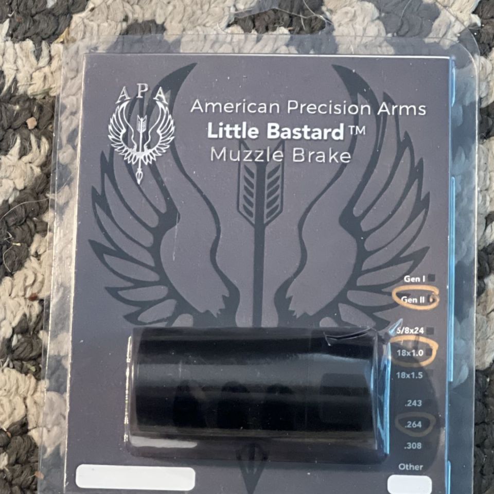 Post 5 - APA Little Bastard .264 Brake