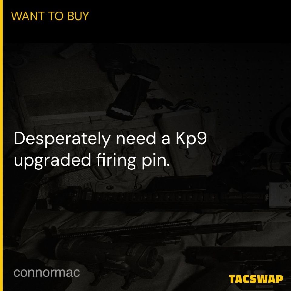 Post 2 - Kp9 upgraded firing pin 