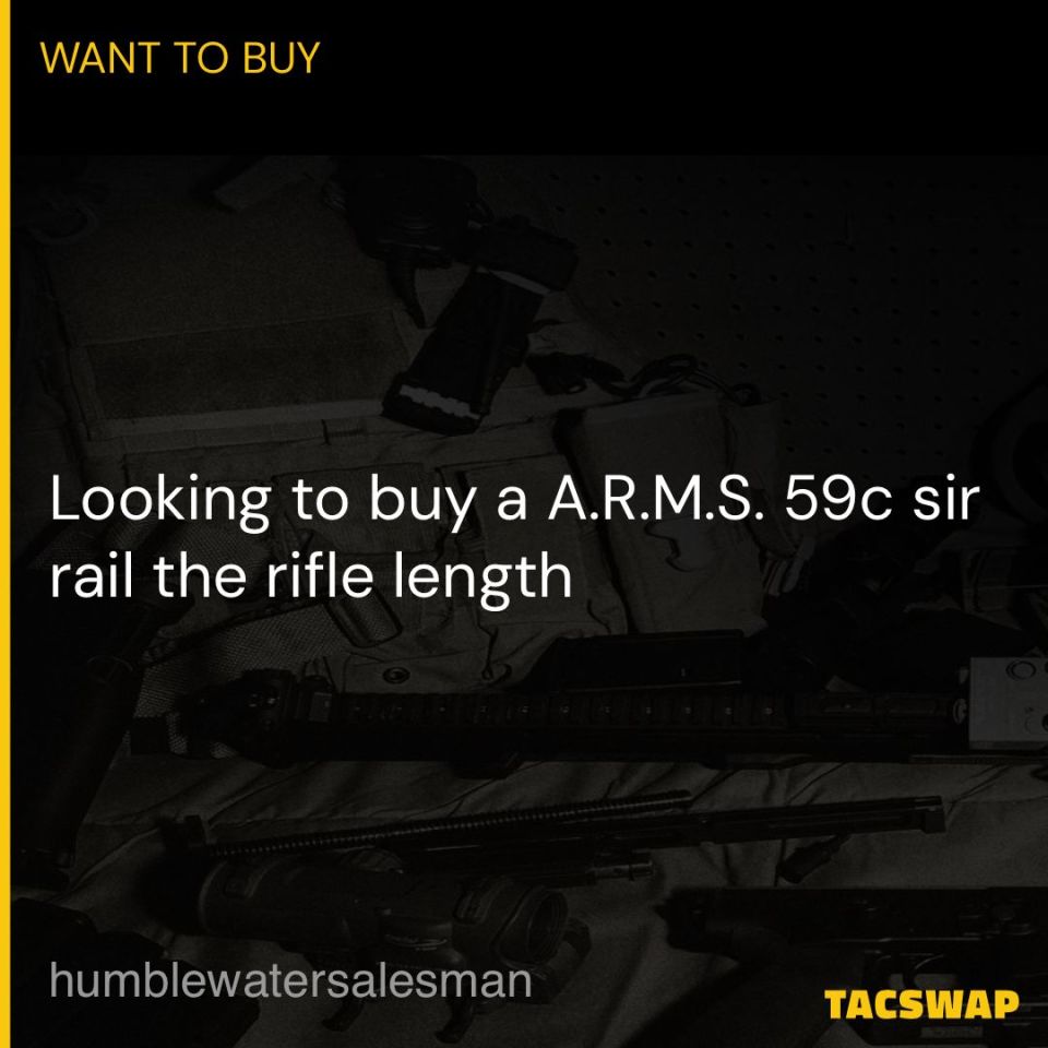 Post 2 - A.R.M.S 59c Sir rail 