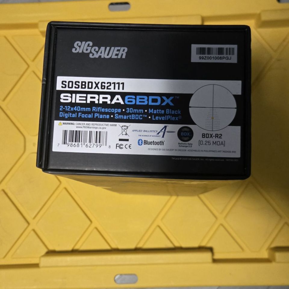 Post 1 - WTS/ WTT Sig Sierra6 2-12